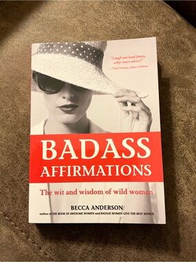 Badass Affirmations Paperback Book